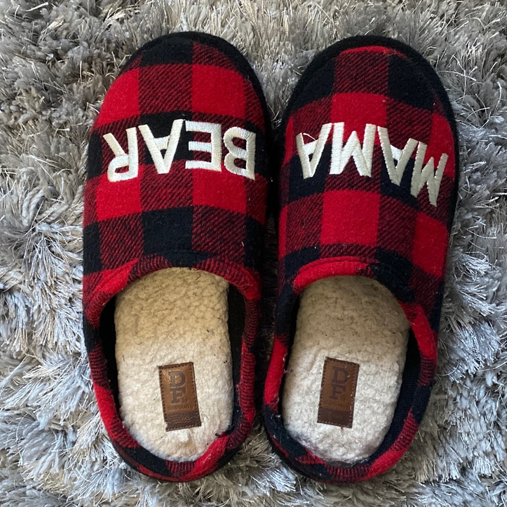 MAMA BEAR House Slippers EUC - Worn once & Washed! - Picture 2 of 8
